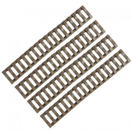 Ladder Rail Covers 4 Pack Tan by Killhouse Weapon Systems