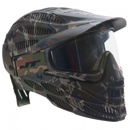 JT Flex 8 Full Coverage Paintball Mask Thermal Camo