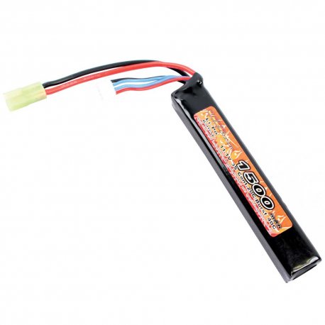11.1V 1500 mAh 20C Li-Po Stick Airsoft Battery