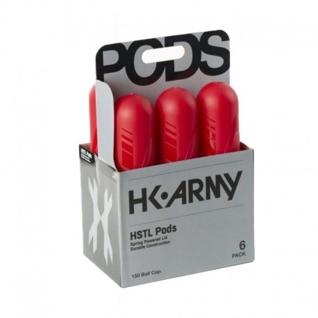 HK Army HSTL 150rd Pod 6 Pack – Red