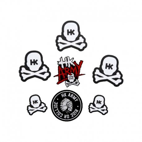 HK Army Skull Sticker Pack