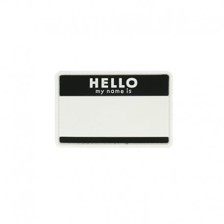 Morale Patch – Hello My Name Is