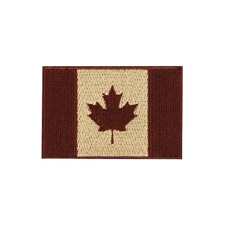 Patch – Canadian Flag – 3X2 – Earth