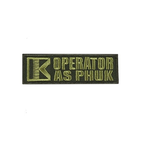 Patch – Operator – Green