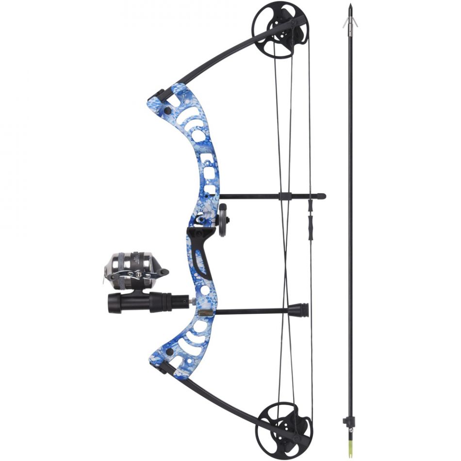 AVCT40KT : Typhon Compound Bowfishing Kit 15-55# Bow, Reel, Line