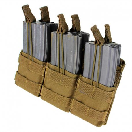 Condor Triple Stacker M4 Mag Pouch – Coyote Brown