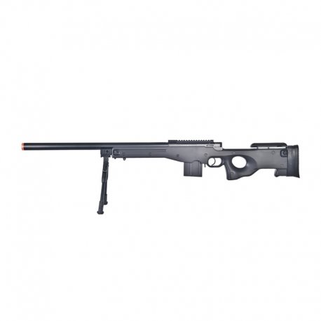 Wellfire MK96 AWS Bolt Action Sniper Rifle with Bipod – Black