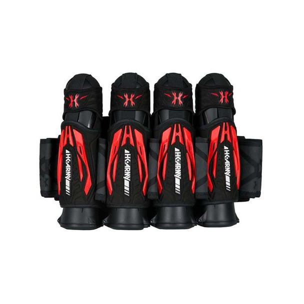 HK Army Zero G 2.0 Harness 4+3+4 - Black/Red