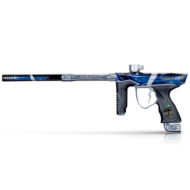 DYE M3+Paintball Gun Flow Indigo/Clear PGA