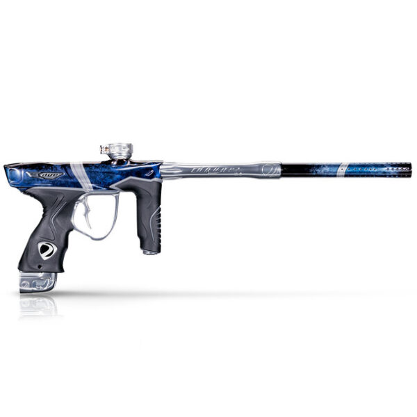 DYE M3+Paintball Gun Flow Indigo/Clear PGA