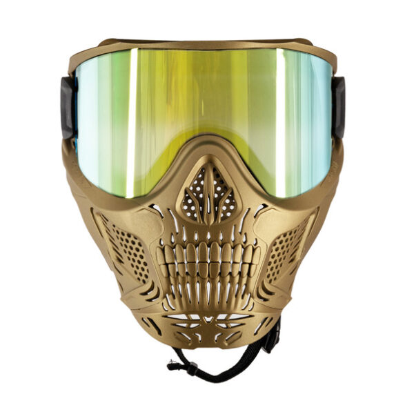 HK Army HSTL SKULL Goggle Metallic Gold