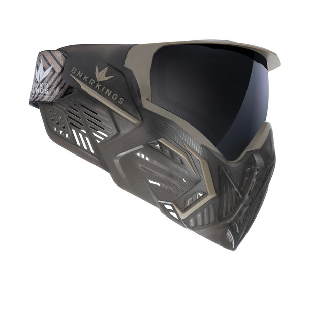 Bunkerkings CMD Paintball Goggle Black Desert