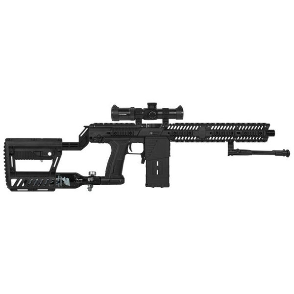 Planet Eclipse EMF100 MagFed Paintball Gun Black w/ S63 3-Piece Kit