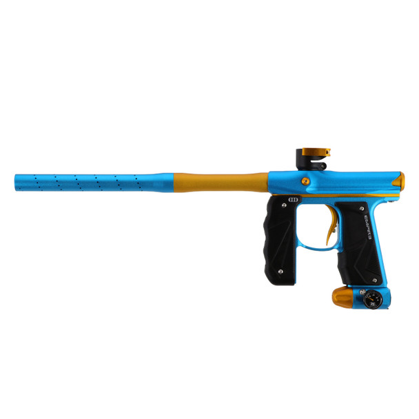 Empire Mini GS Paintball Gun w/ 2pc Barrel – Light Blue/Gold