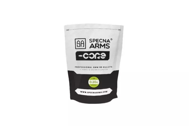 Specna Arms Airsoft 6mm BIO BB CORE 0.20g 1KG (5000ct) – White