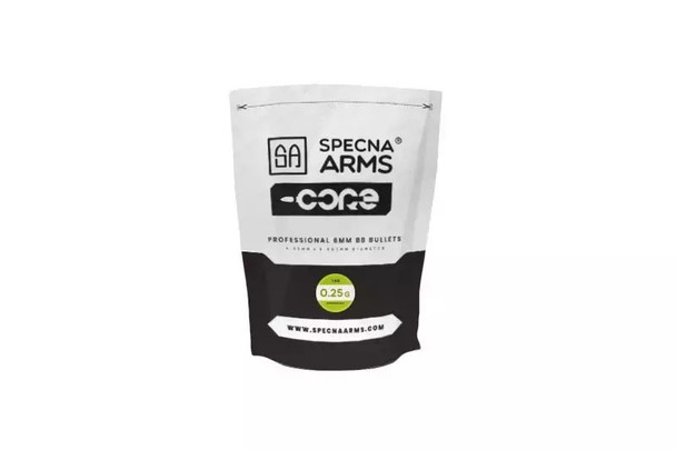 Specna Arms Airsoft 6mm BIO BB CORE 0.25g 1KG (4000ct) – White