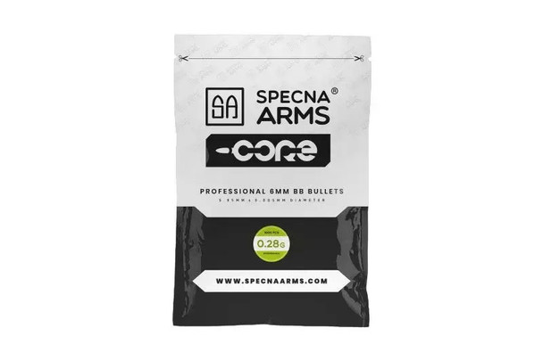 Specna Arms Airsoft 6mm BIO BB CORE 0.28g 1000ct White