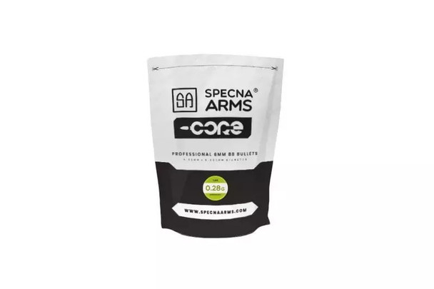 Specna Arms Airsoft 6mm BIO BB CORE 0.28g 1KG (3570ct) – White