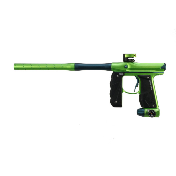 Empire Mini GS Paintball Gun w/ 2pc Barrel – Cadmium Green/Admiral Blue