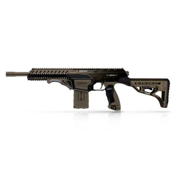 Dye DAM Paintball Gun – Black/Tan Desert Fade