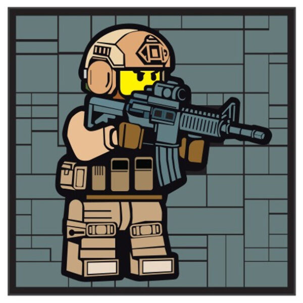 Morale Patch – PVC Lego Soldier