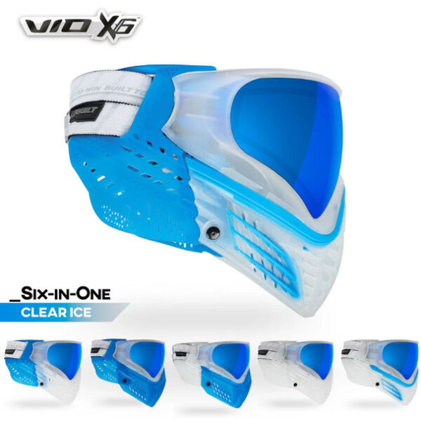 Virtue VIO X6 Paintball Goggle – Clear Ice