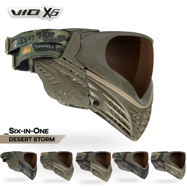 Virtue VIO X6 Paintball Goggle – Desert Storm