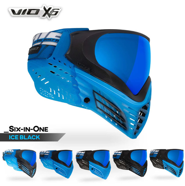 Virtue VIO X6 Paintball Goggle – Ice Black