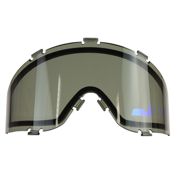 JT Spectra Dual-Pane/Thermal Lens – Smoke w/Blue Mirror Logo