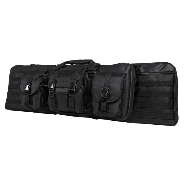 VISM Double Rifle Gun Bag 42 Inch Black