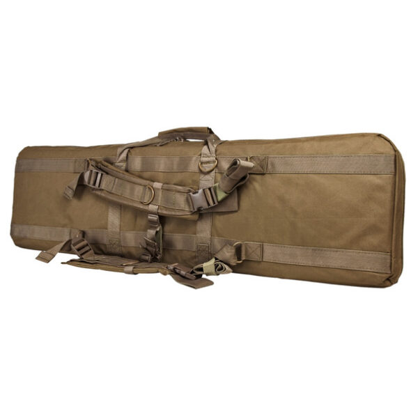 VISM Double Rifle Gun Bag 42 Inch Tan