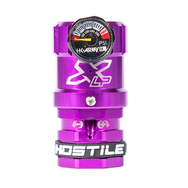 Hostile XLP Regulator Side Port Quick-Disconnect Purple