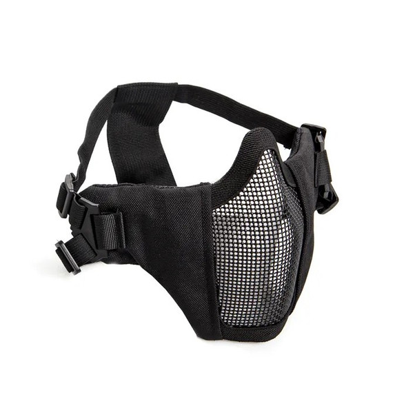 ASG Mesh Mask with Cheek Pads – Black