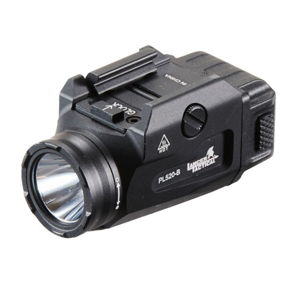 Lancer Tactical PL520 Tactical LED Pistol Flashlight – Black