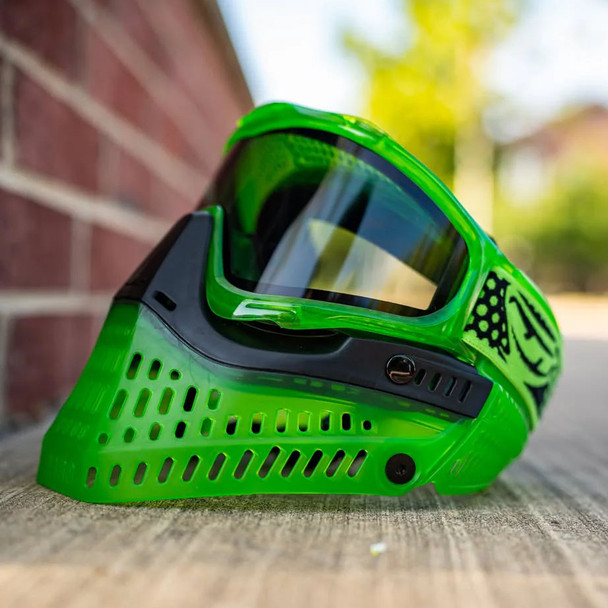 JT Proflex LE Paintball Goggle – Lucky 15 Ice Lime JT Proflex LE Paintball Goggle – Lucky 15 Ice Lime - Image 2