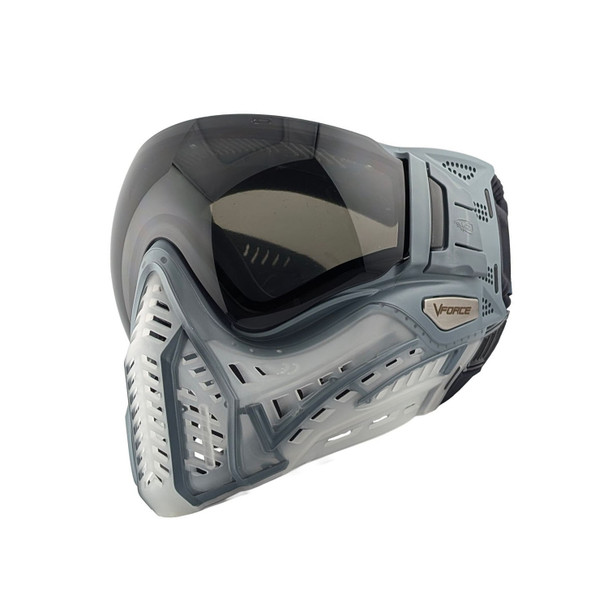 VForce Profiler 2.0 Paintball Mask – Fighter Series – Slider Grey