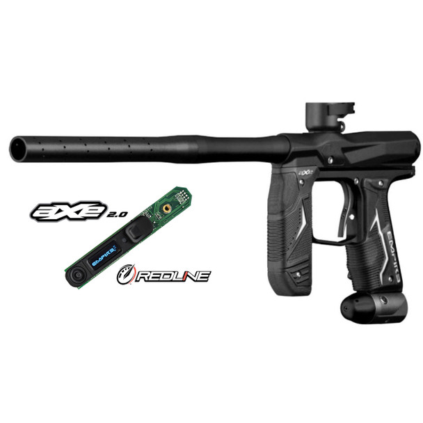 Empire Axe 2.0 Redline Paintball Gun Admiral Black