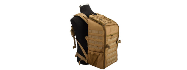Lancer Tactical Assault Backpack (Khaki) Lancer Tactical Assault Backpack (Khaki) - Image 2