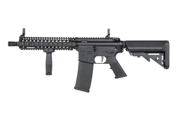 Specna Arms P19 PRIME Daniel Defense MK18 ASTER II ETU BLDC Airsoft Rifle Black
