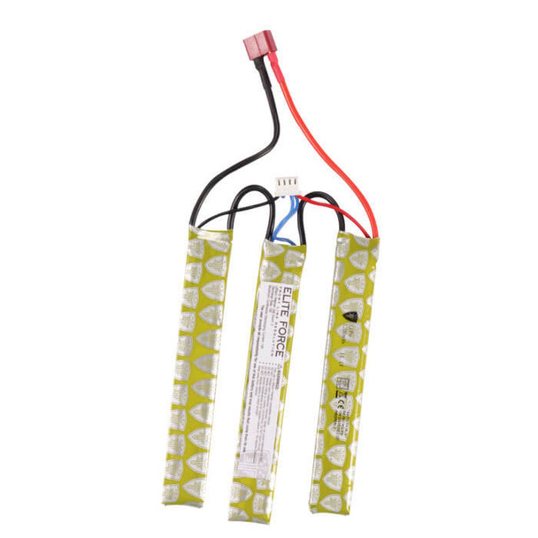 Elite Force 11.1V 1200mAh 15C Li-Po 3-Panel Airsoft Battery (Deans)