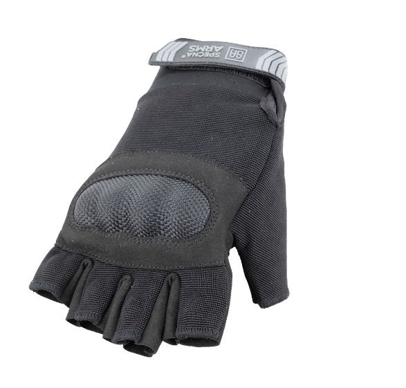 Specna Arms Protector Half-Finger Tactical Gloves Black