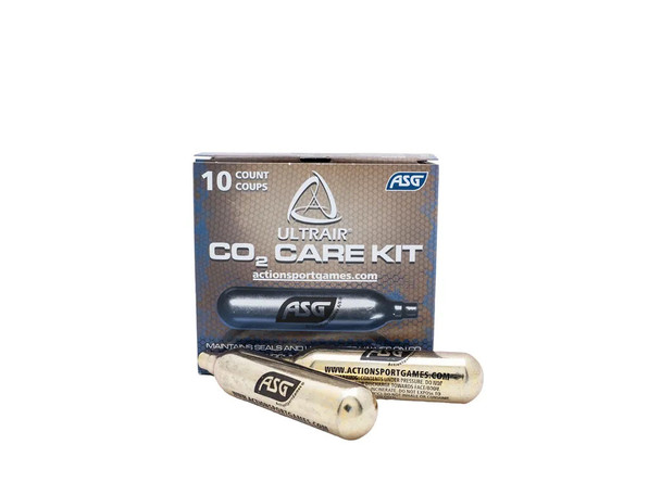 Ultrair 12g CO2 Care Kit (9 Regular & 1 Lubricated Powerlets)