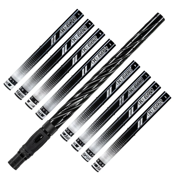 HK Army LAZR Elite Orbit Autococker Barrel Kit Black with Black Inserts