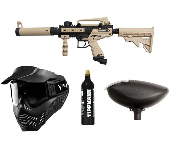 Cronus Tactical Beginner Paintball Gun Package