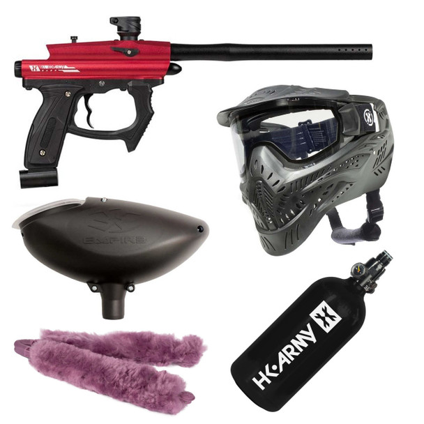 HK Army SABR Paintball Gun Package Red