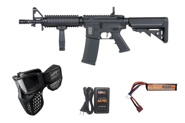Specna Arms C04 CORE ETU Carbine Airsoft Rifle Starter Package – Black Specna Arms C04 CORE ETU Carbine Airsoft Rifle Starter Package – Black