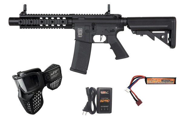 Specna Arms C05 CORE ETU Carbine Airsoft Rifle Starter Package Black Specna Arms C05 CORE ETU Carbine Airsoft Rifle Starter Package Black
