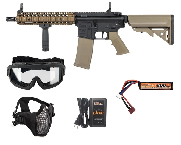 Specna Arms P19 PRIME Daniel Defense MK18 HAL ETU Airsoft Starter Package Chaos Bronze Specna Arms P19 PRIME Daniel Defense MK18 HAL ETU Airsoft Starter Package Chaos Bronze
